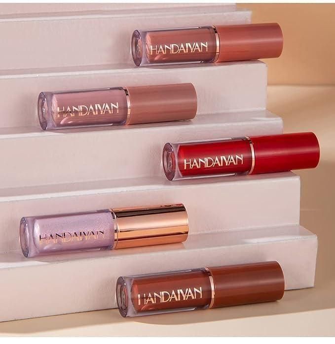 12-Piece Velvet Matte Liquid Lipstick Set - Long-Lasting Waterproof Formula