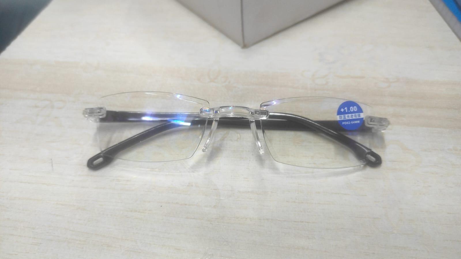 Anti-Blue Light Progressive Reading Glasses +2.5