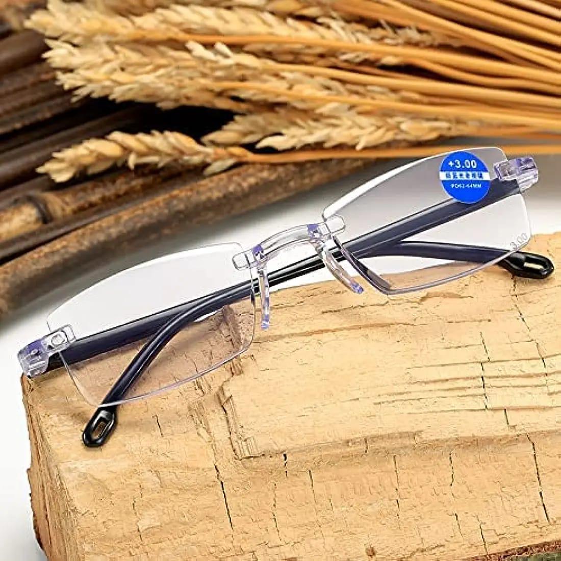 Anti-Blue Light Progressive Reading Glasses +2.5